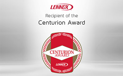 Recipient of the Lennox Centurion Award